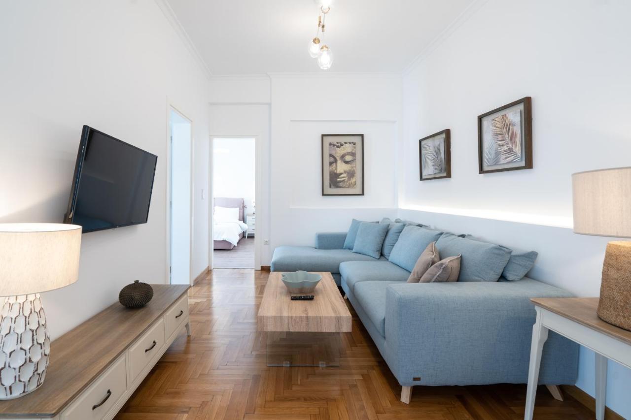 Athens Experience In Exarchia, Big Terrace Apartment Luaran gambar