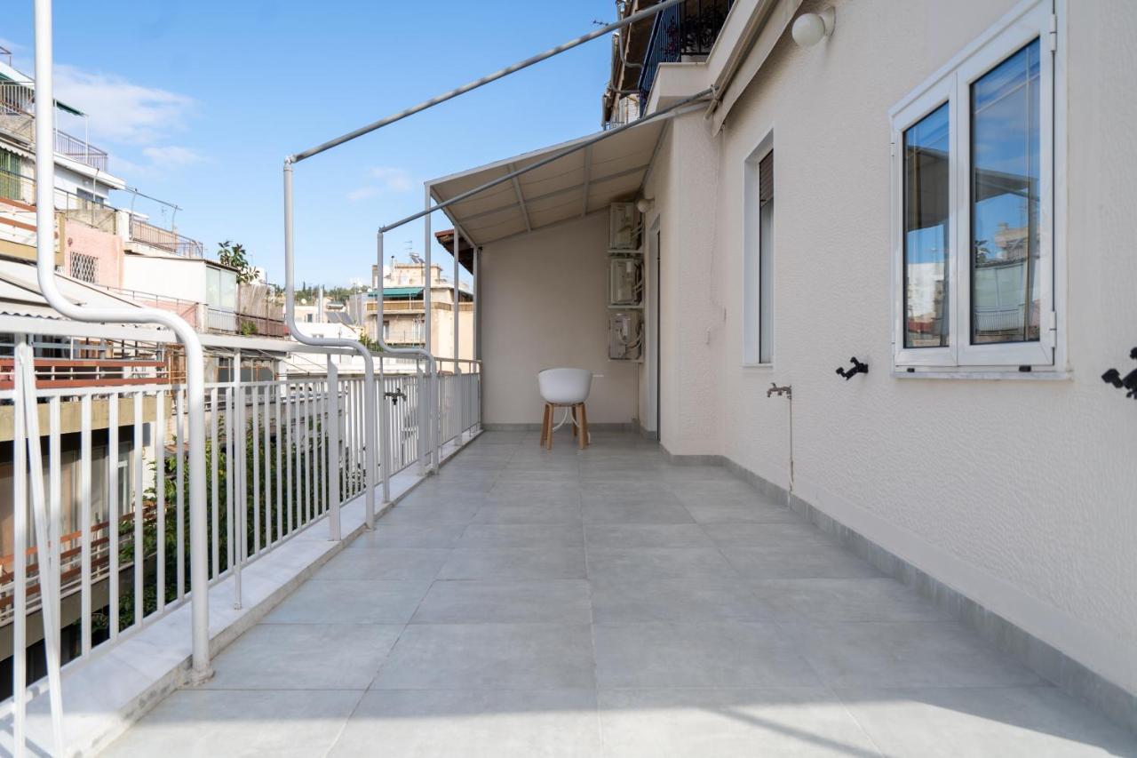 Athens Experience In Exarchia, Big Terrace Apartment Luaran gambar